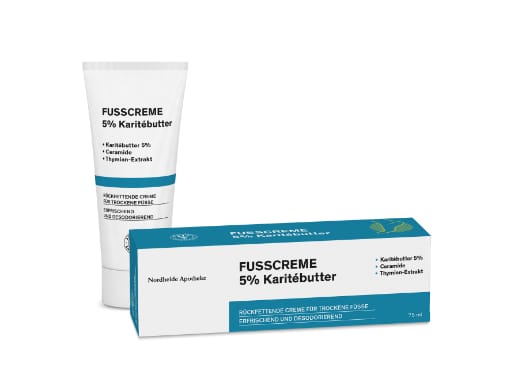 FUSSCREME 5% Karitébutter