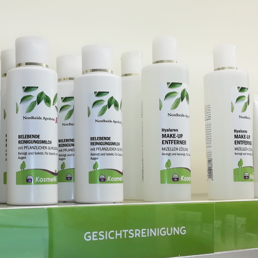 Produkte zur Gesichtspflege aus der Nordheide-Apotheke zwischen Bad Salzuflen und Lage